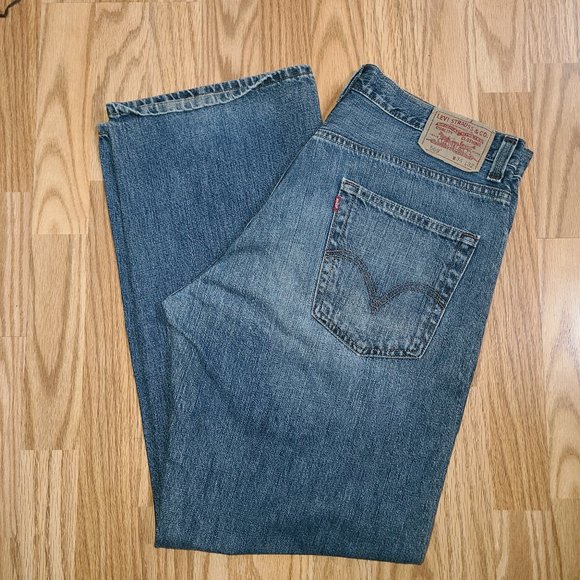 Levi's 569 Loose Straight Blue Jeans - Picture 1 of 11